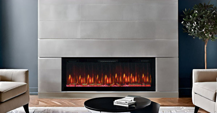 Chimeneas eléctricas empotrables Mystflame Weka