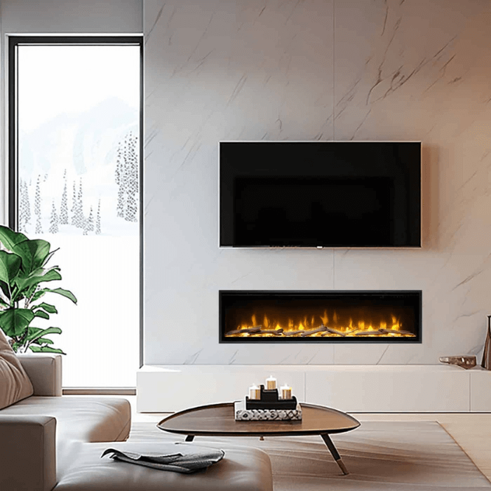 Dimplex Ignite Evolve 60 EVO1500 chimenea eléctrica lineal empotrable (AnxAlxPr) 1560x419x147 mm