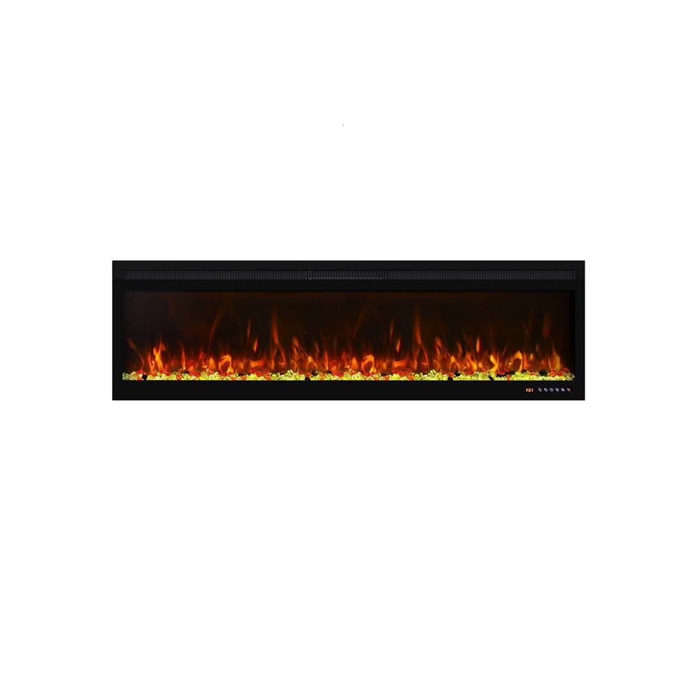 Chimenea eléctrica decorativa de pared Mystflame 3D Perla 60.