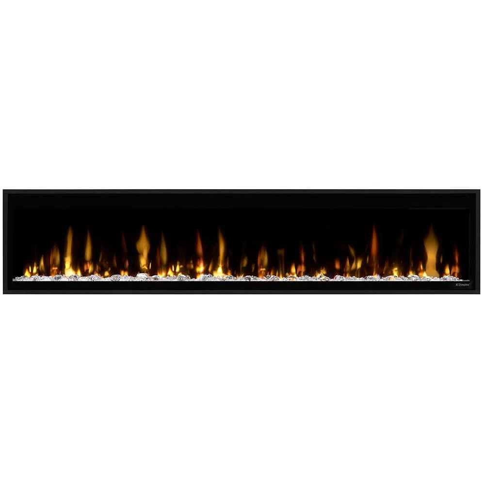 Chimenea eléctrica Dimplex Ignite Evolve 74 para un gran vestíbulo.