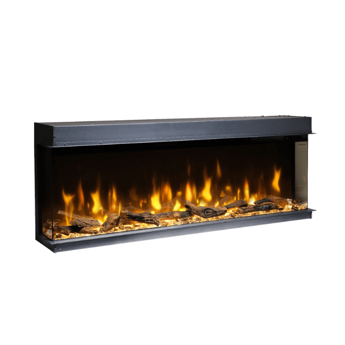 Chimenea eléctrica de tres caras Dimplex Ignite Bold 74 BXLF74