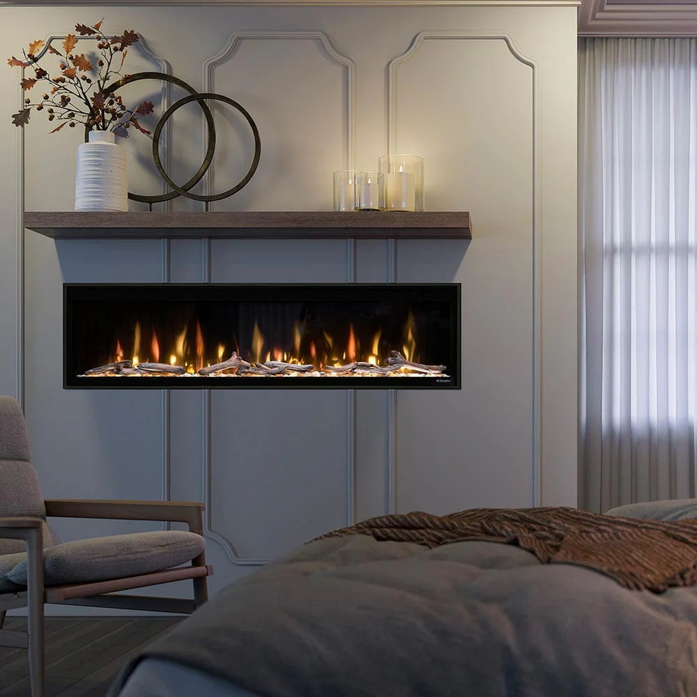 Dimplex Ignite Evolve 60 EVO1500 chimenea eléctrica lineal empotrable (AnxAlxPr) 1560x419x147 mm