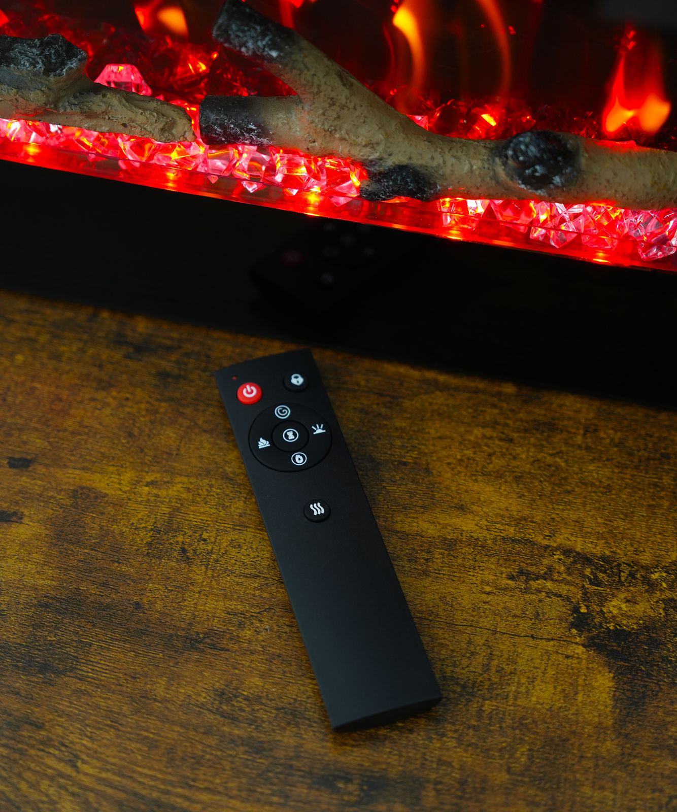 Weka Fireplace E60 Chimenea Eléctrica de Pared (AnxAlxPr) 1524x460x113 mm