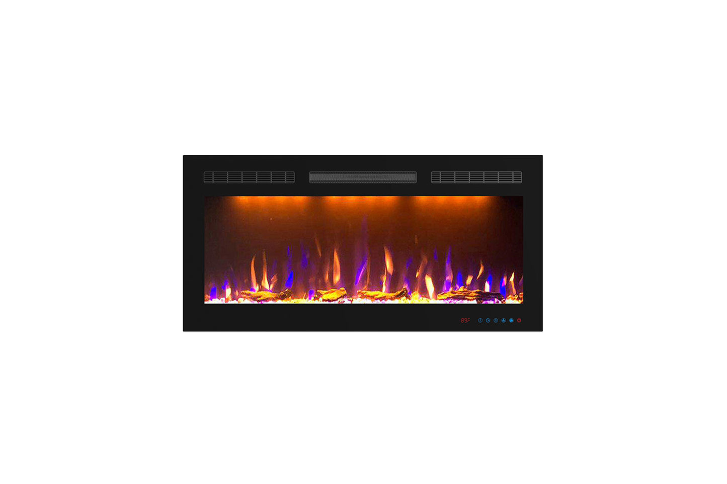 Mystflame Crystal 36: chimenea eléctrica para espacios pequeños.