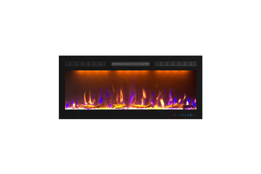 Mystflame Crystal 40 chimenea eléctrica de pared