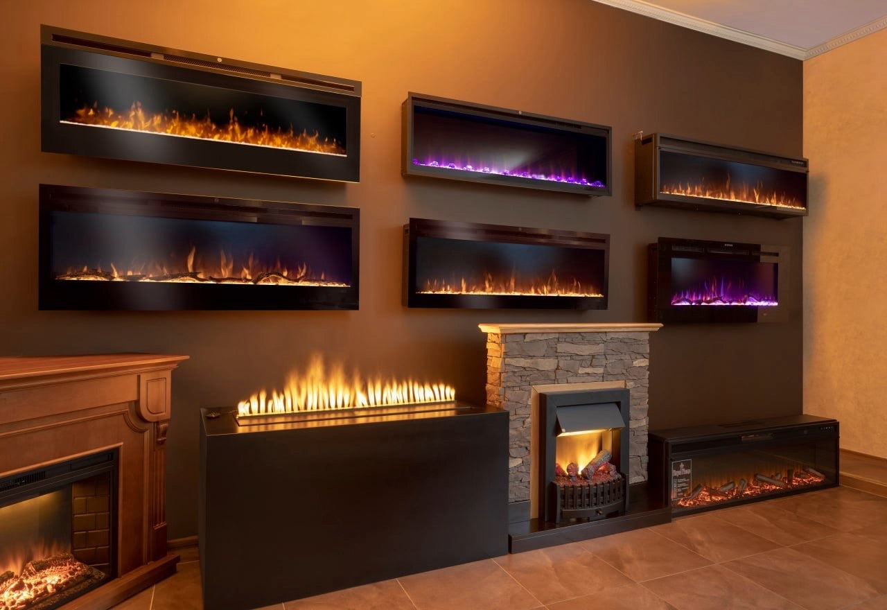 Tienda de chimeneas eléctricas Mystflame.