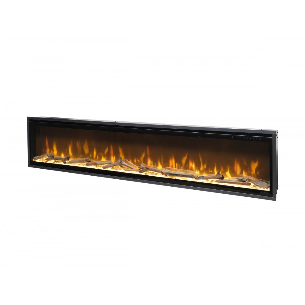 Chimenea eléctrica Dimplex Ignite Evolve 74 de 2 metros de largo.