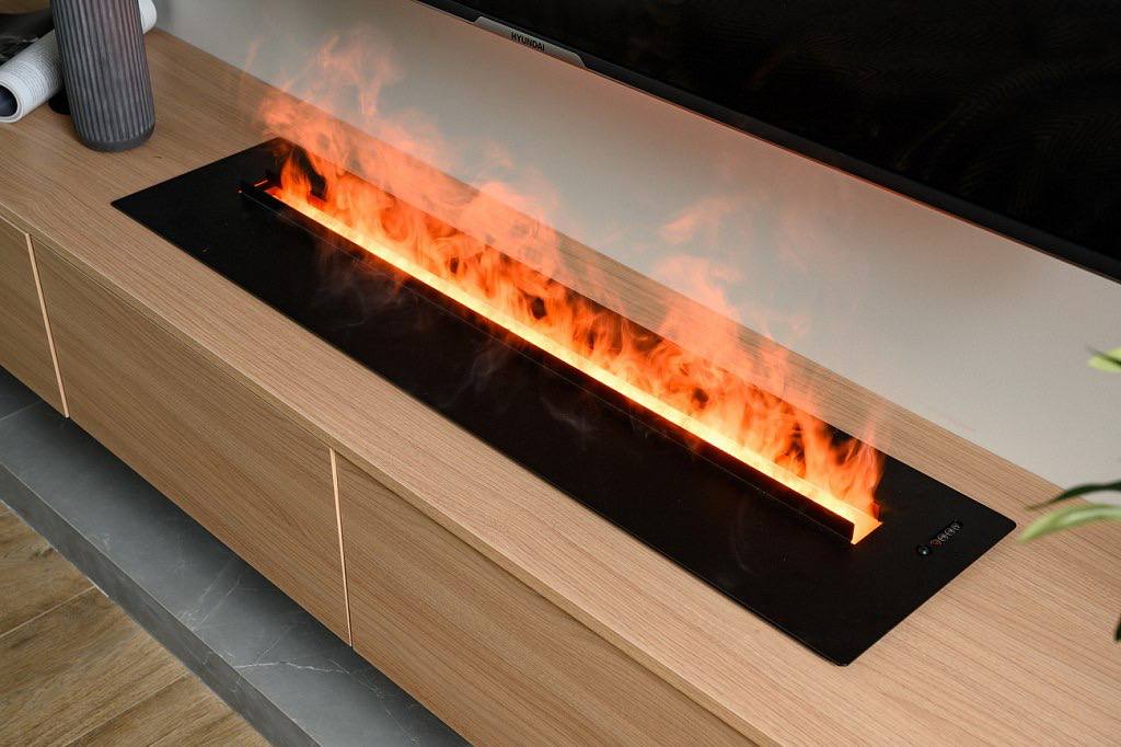 Mystflame 3D-Fire 100 Multicolor WiFi – Chimenea de Vapor de Agua