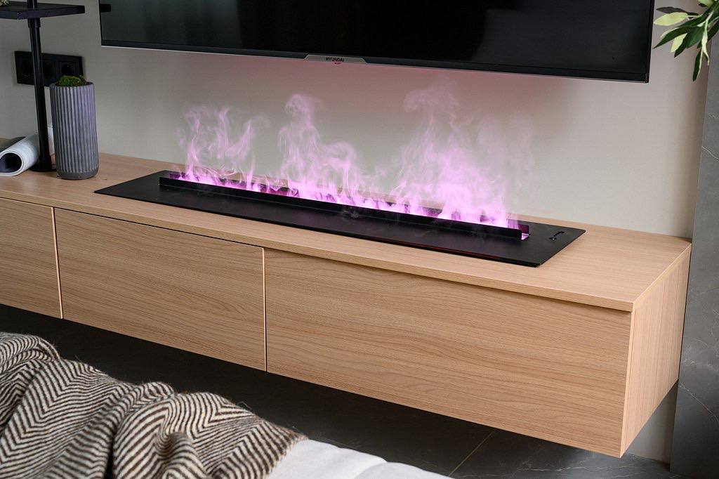 Mystflame 3D-Fire 100 Multicolor WiFi – Chimenea de Vapor de Agua