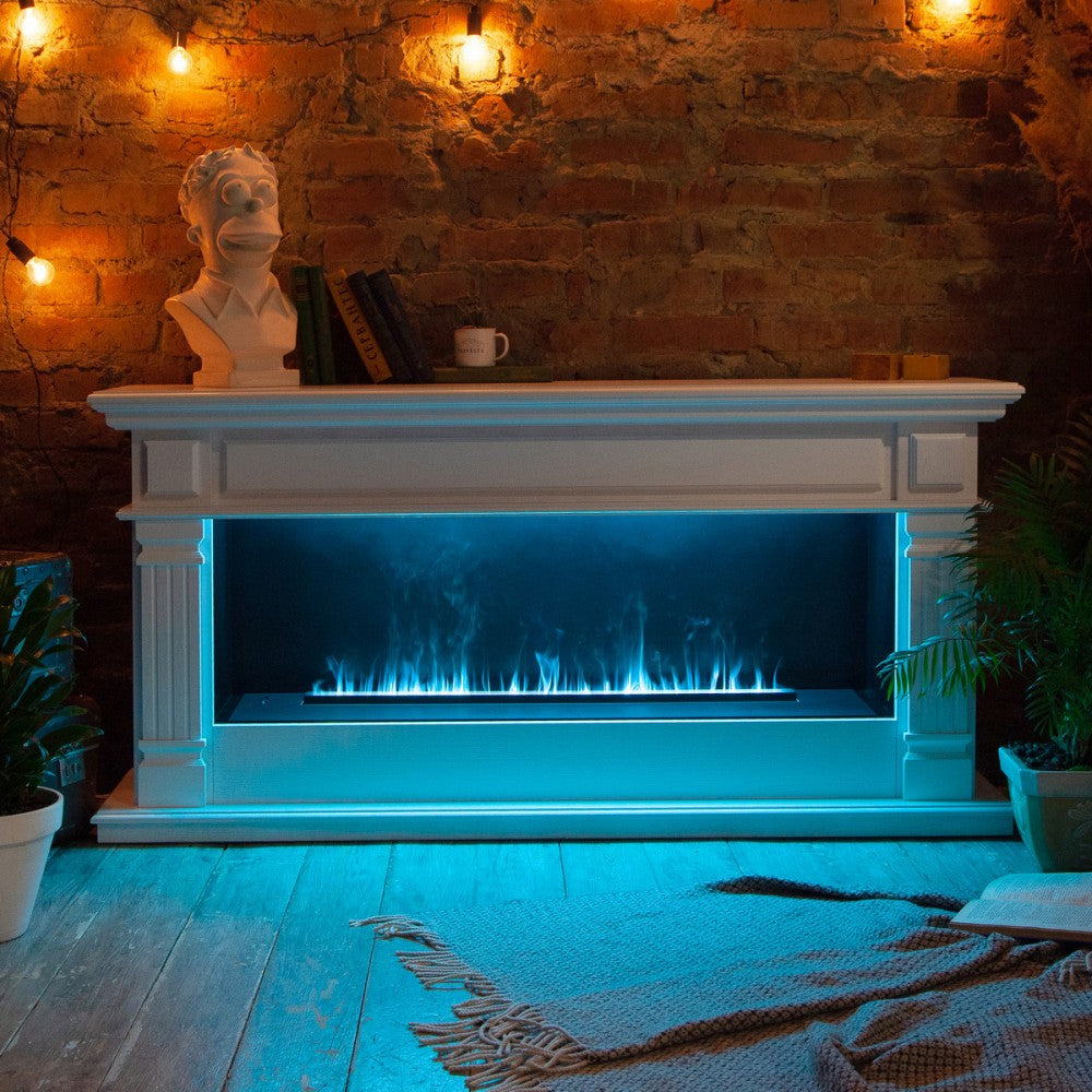 Mystflame 3D-Fire 100 Multicolor WiFi – Chimenea de Vapor de Agua