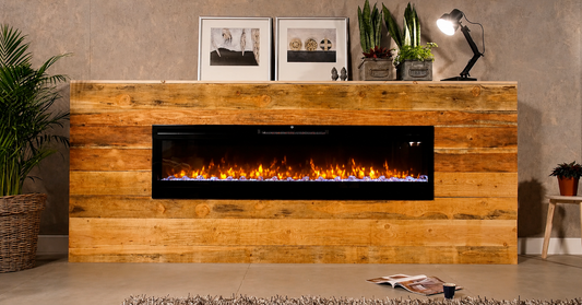 Dimplex Sierra Optiflame y Dimplex Prism Optiflame: las mejores chimeneas eléctricas de pared económicas de Dimplex