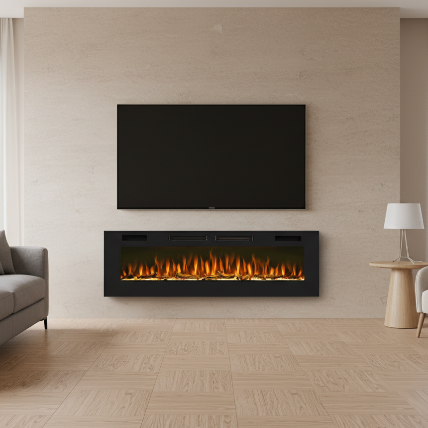 chimenea eléctrica Mystflame Crystal WiFi