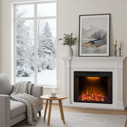 Mystflame GoodFire LED EF28 Decorative Electric Fireplace (H×W×D) 747x598x225 mm