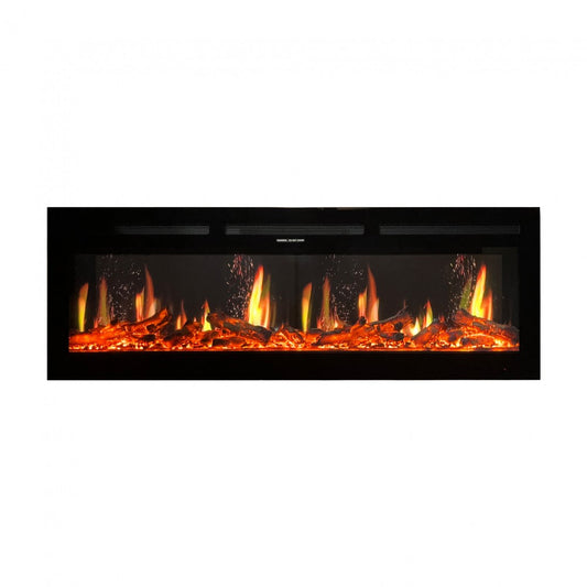 Mystflame V-Art 60 Chimenea Eléctrica de Pared (AnxAlxPr) 1500x450x172 mm