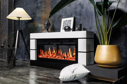Mystflame V-Art 60 Chimenea Eléctrica de Pared (AnxAlxPr) 1500x450x172 mm