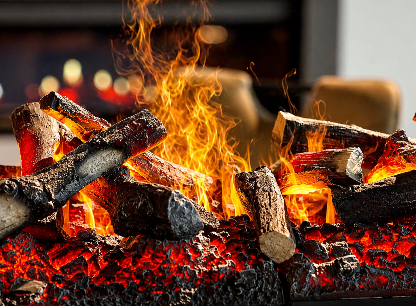 Cassette 1000 Logset — decorative log set for the Dimplex Cassette 1000 electric fireplace.