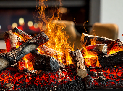 Cassette 1000 Logset — decorative log set for the Dimplex Cassette 1000 electric fireplace.