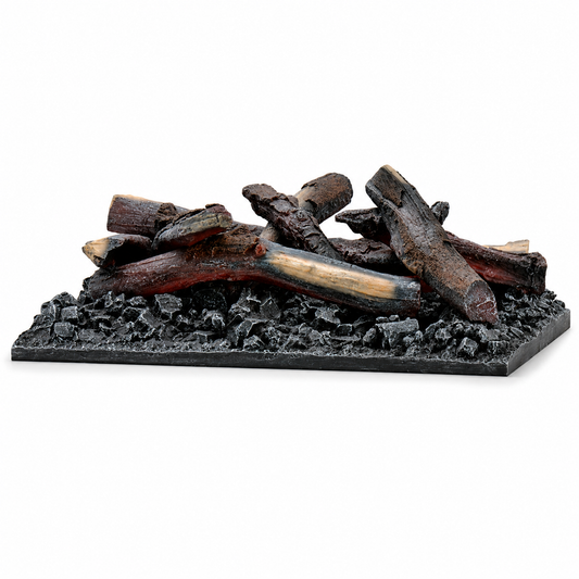 Cassette 500 Logset — set decorativo de leños para chimenea eléctrica Dimplex Cassette 500