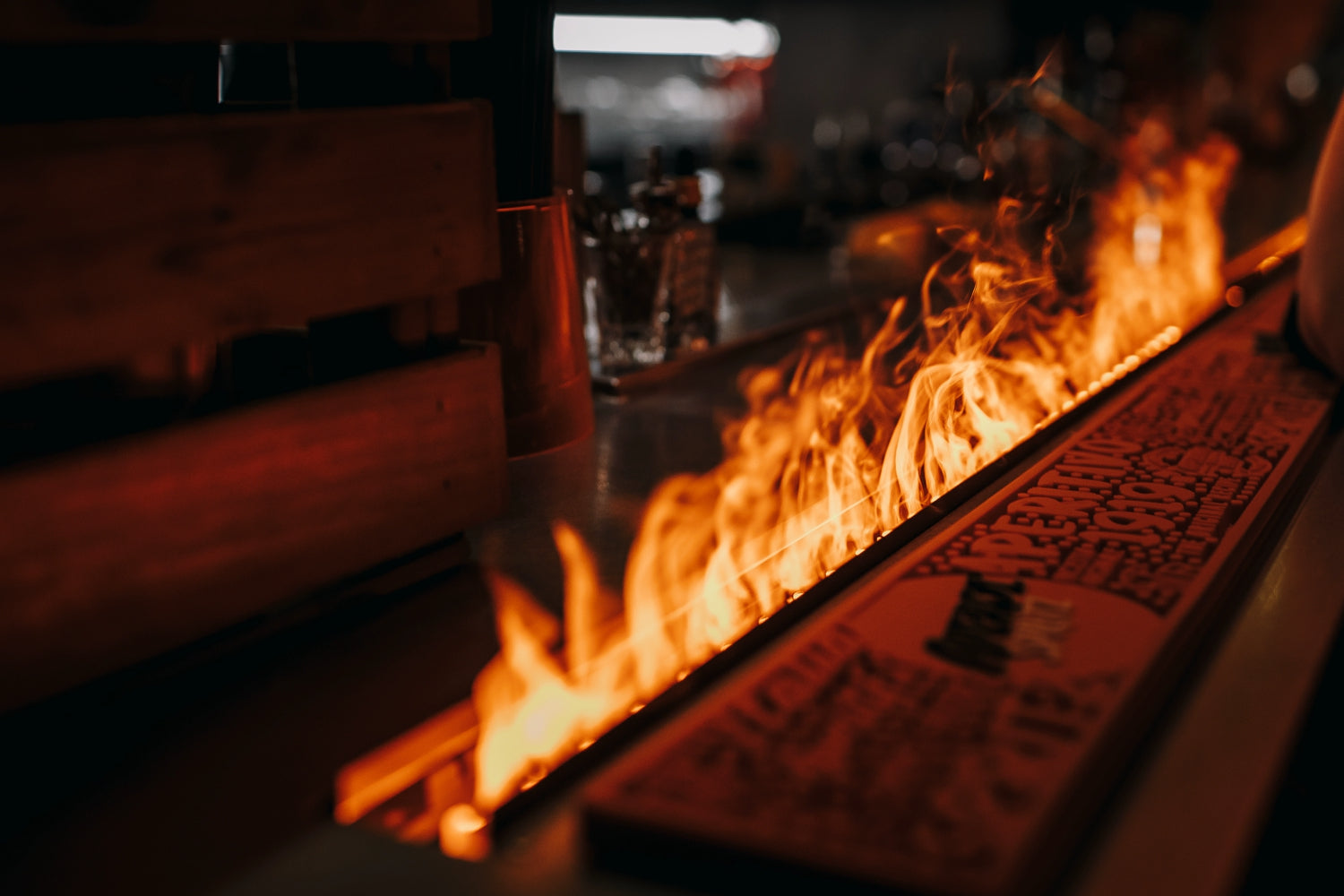 Chimenea 3D de vapor de agua
