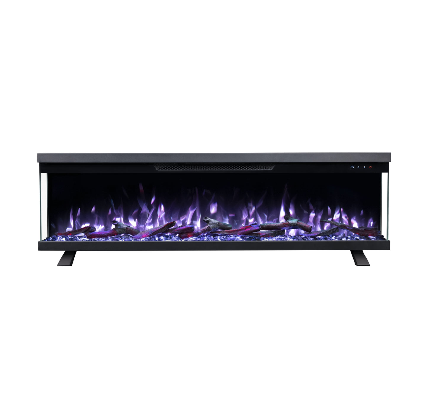 Mystflame Panorama 3S 60 WiFi Chimenea Eléctrica de Tres Caras (AnxAlxPr) 1524×350×187 mm