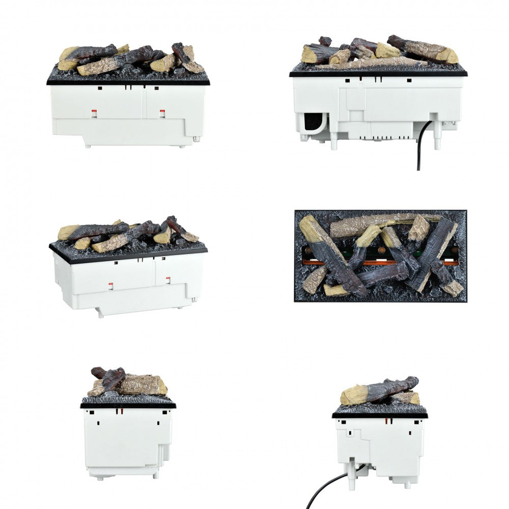 Dimplex Cassette 400 LED LOG Opti-Myst Chimenea Eléctrica de Vapor de Agua (AnxAlxPr) 404x271 x217 mm