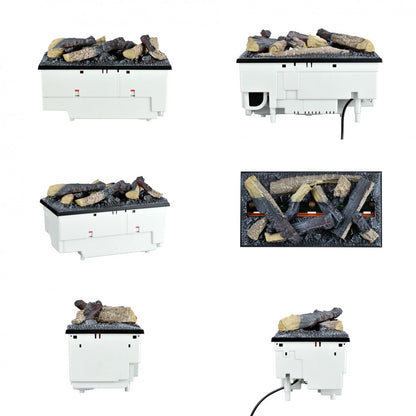 Dimplex Cassette 400 LED LOG Opti-Myst Chimenea Eléctrica de Vapor de Agua (AnxAlxPr) 404x271 x217 mm
