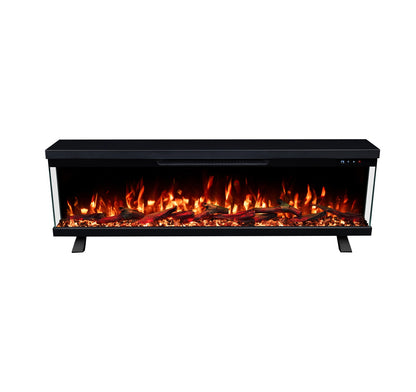 Mystflame Panorama 3S 72 WiFi Chimenea Eléctrica de Tres Caras (AnxAlxPr) 1828×350×187 mm