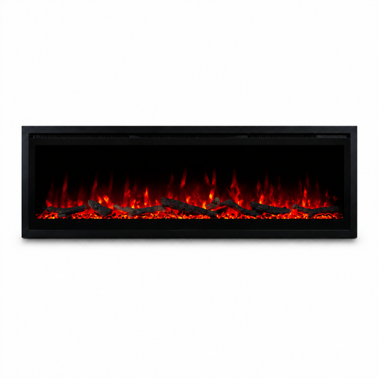 Chimenea eléctrica con sonido y calefacción Weka Prisma 50 WiFi