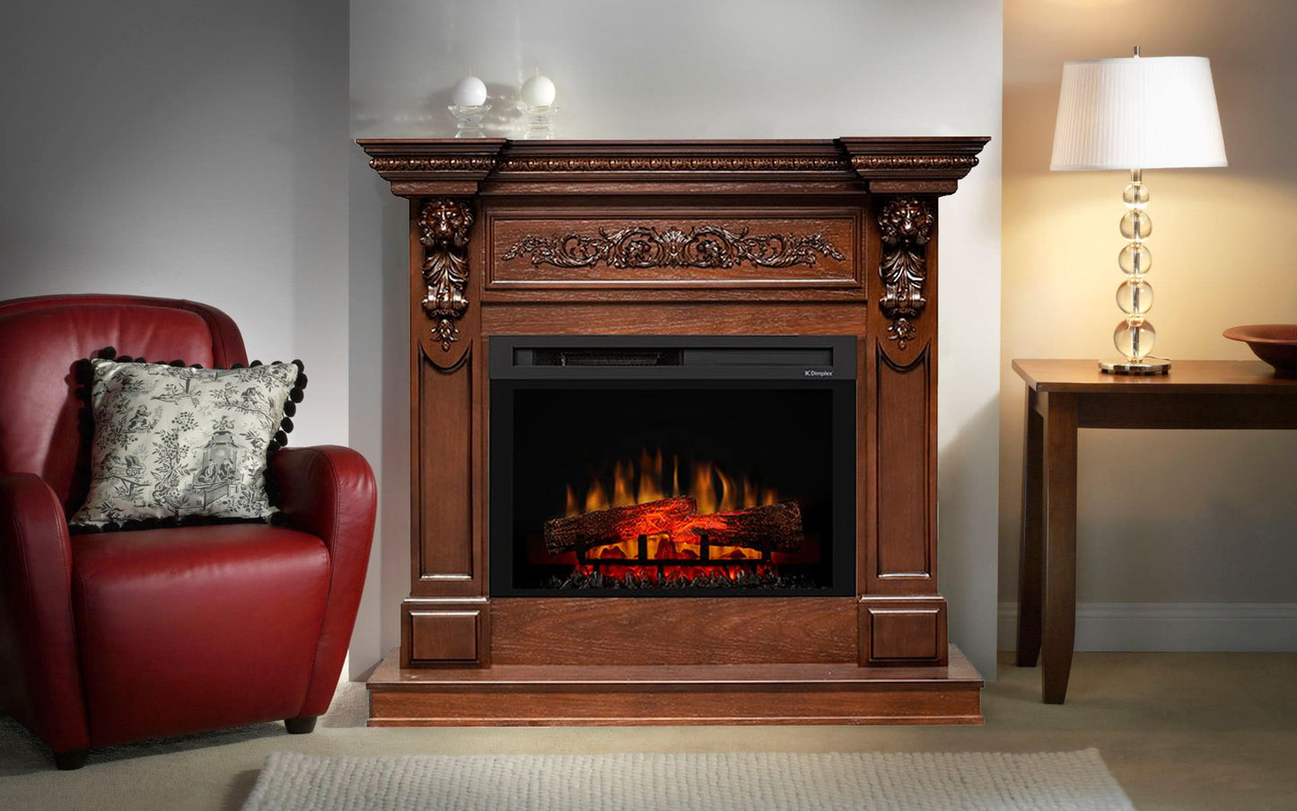 Dimplex Optiflame Firebox XHD 26 Multi-Fire chimenea eléctrica empotrable  (An × Al × Pr) 660x479x191 mm