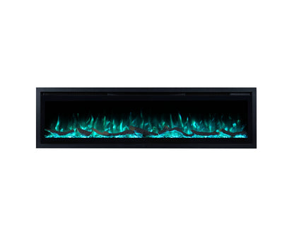 Weka Prisma 50 WiFi Chimenea Eléctrica Lineal (AnxAlxPr) 1262×350×118 mm