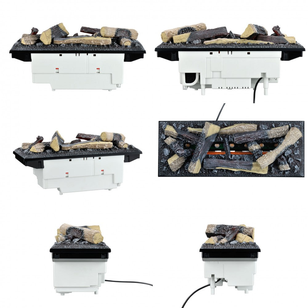 Dimplex Cassette 600 LED LOG Opti-Myst Water Vapor Electric Fireplace (WxHxD) 564x280x217 mm