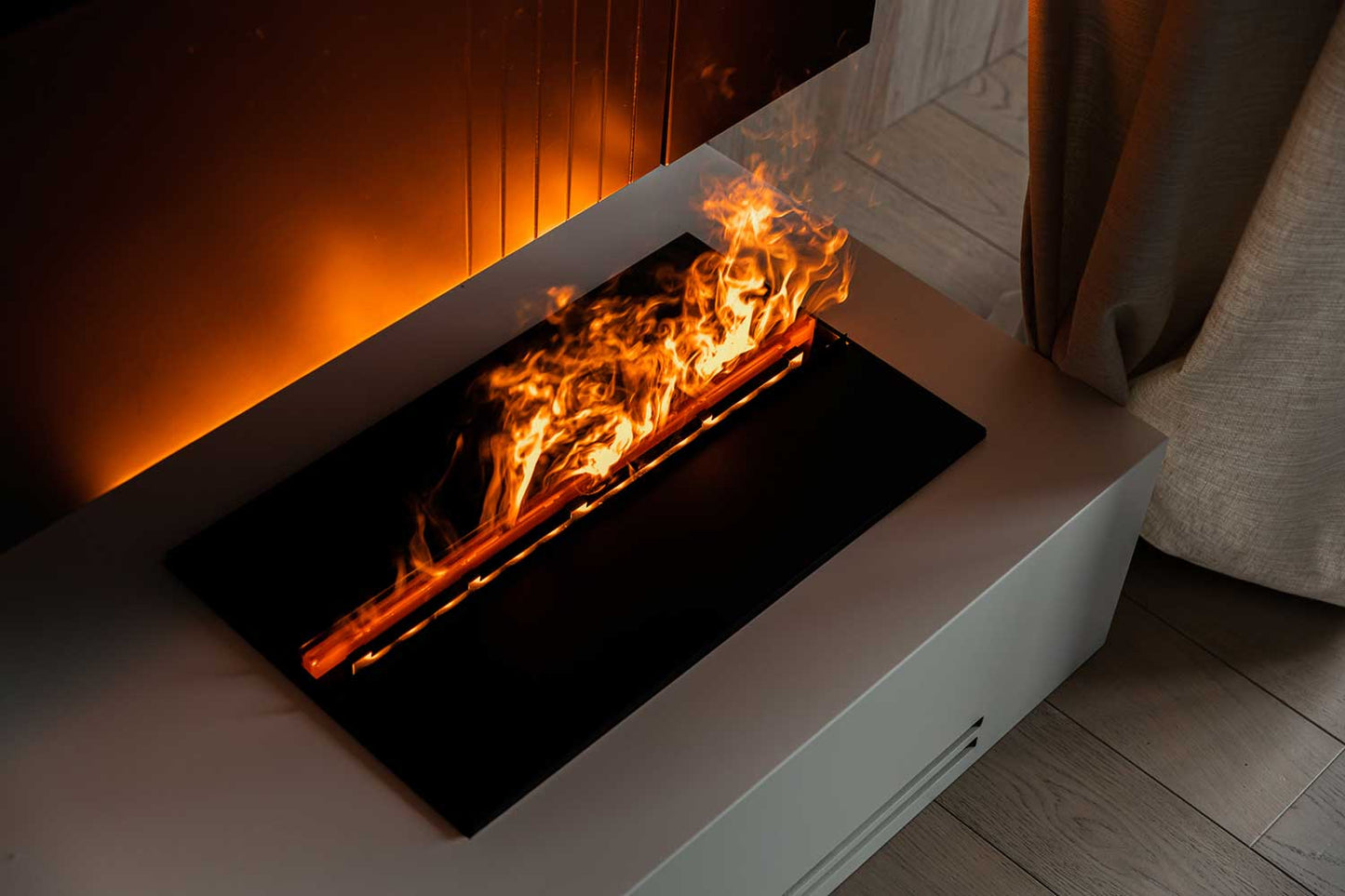 Dimplex Cassette 500 PRO RGB Multi Opti-Myst water vapor fireplace with water supply connection