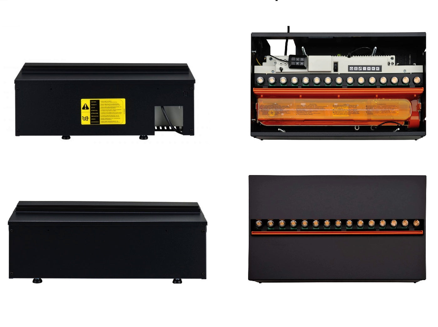 Dimplex Cassette 500R Retail RGB Multi Opti-Myst water vapor electric fireplace
