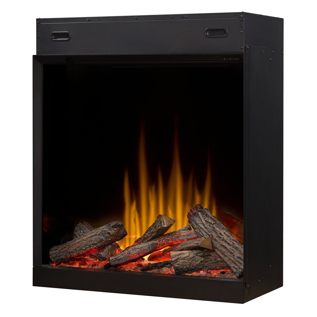Chimenea eléctrica Dimplex Aspire 30 con visión frontal.