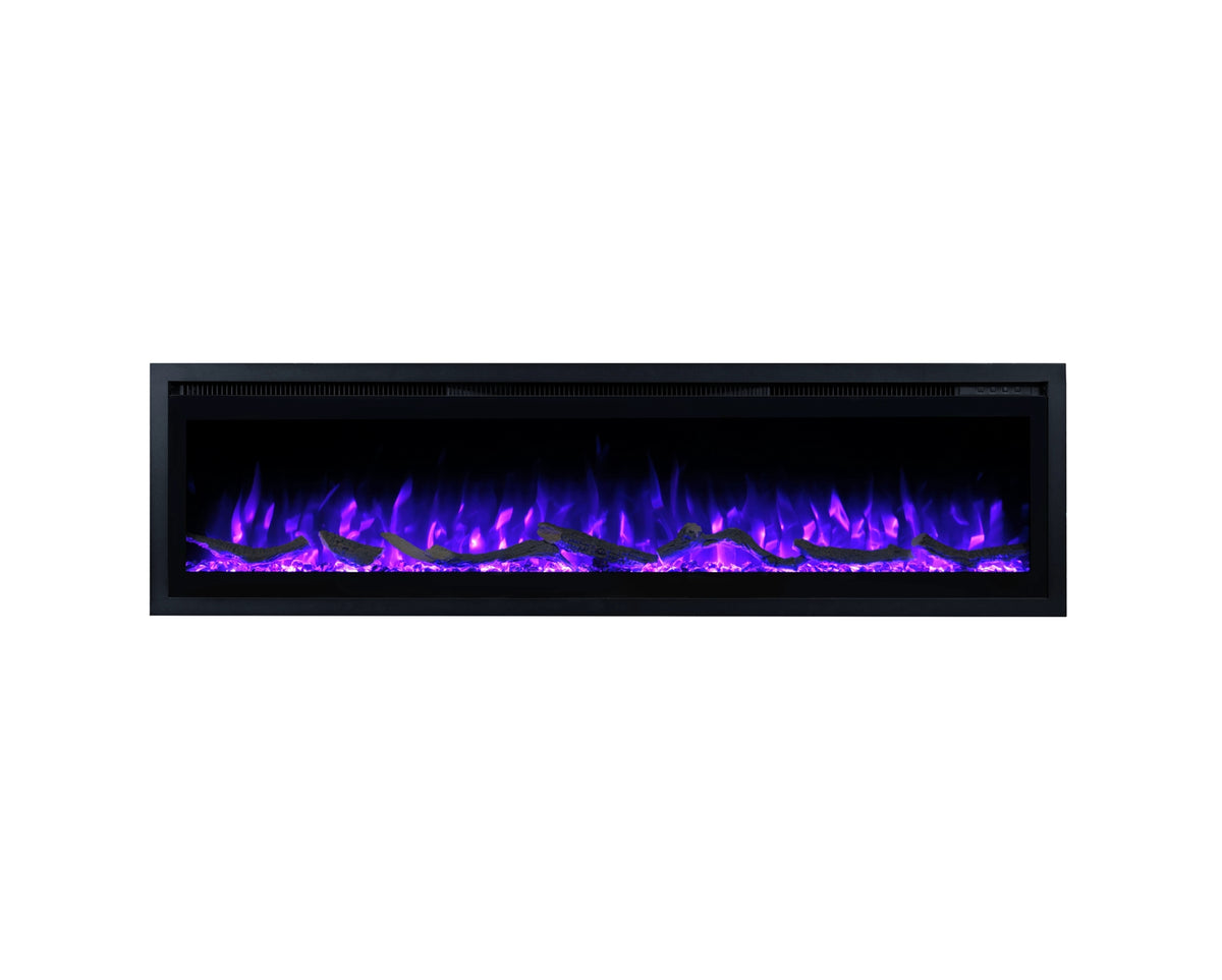Weka Prisma 60 WiFi Cheminée Électrique Linéaire (LxHxP) 1516×350×118 mm