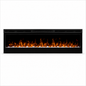 Chimenea eléctrica lineal empotrable y de pared Dimplex Optiflame Prism 74