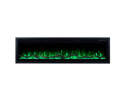 Weka Prisma 50 WiFi Chimenea Eléctrica Lineal (AnxAlxPr) 1262×350×118 mm