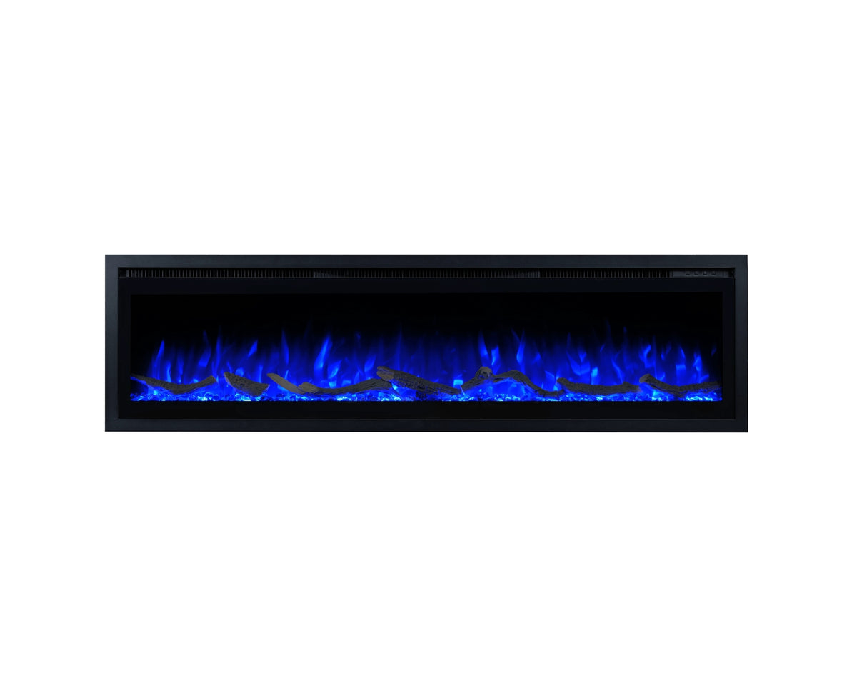 Weka Prisma 60 WiFi Cheminée Électrique Linéaire (LxHxP) 1516×350×118 mm