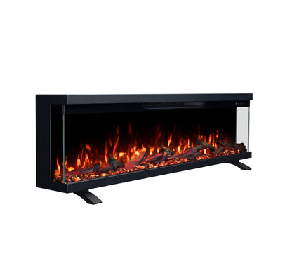 Mystflame Panorama 3S 50 WiFi Camino elettrico a tre lati (L×A×P) 1270×350×187 mm