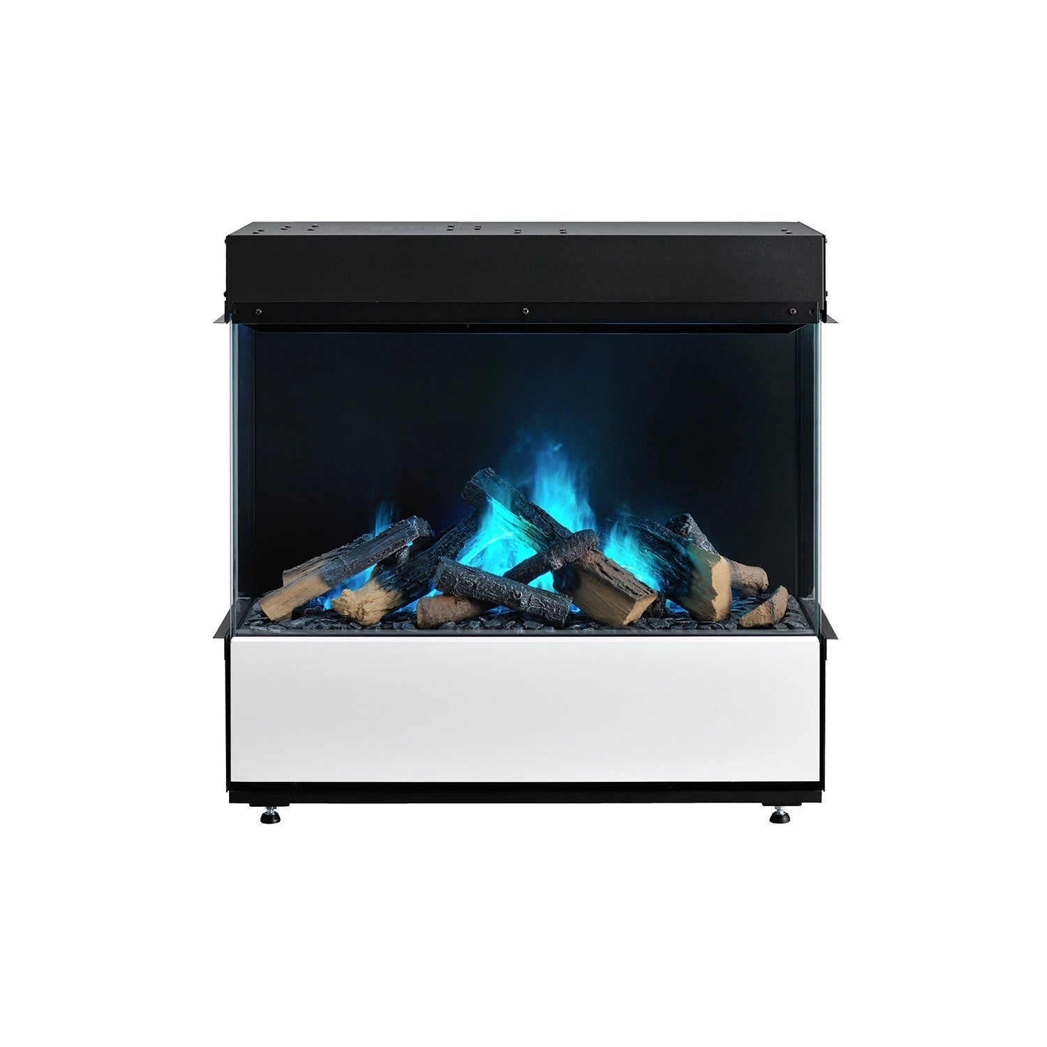 Chimenea eléctrica de vapor de tres caras con calefacción Dimplex 3 Step Multi Optimyst