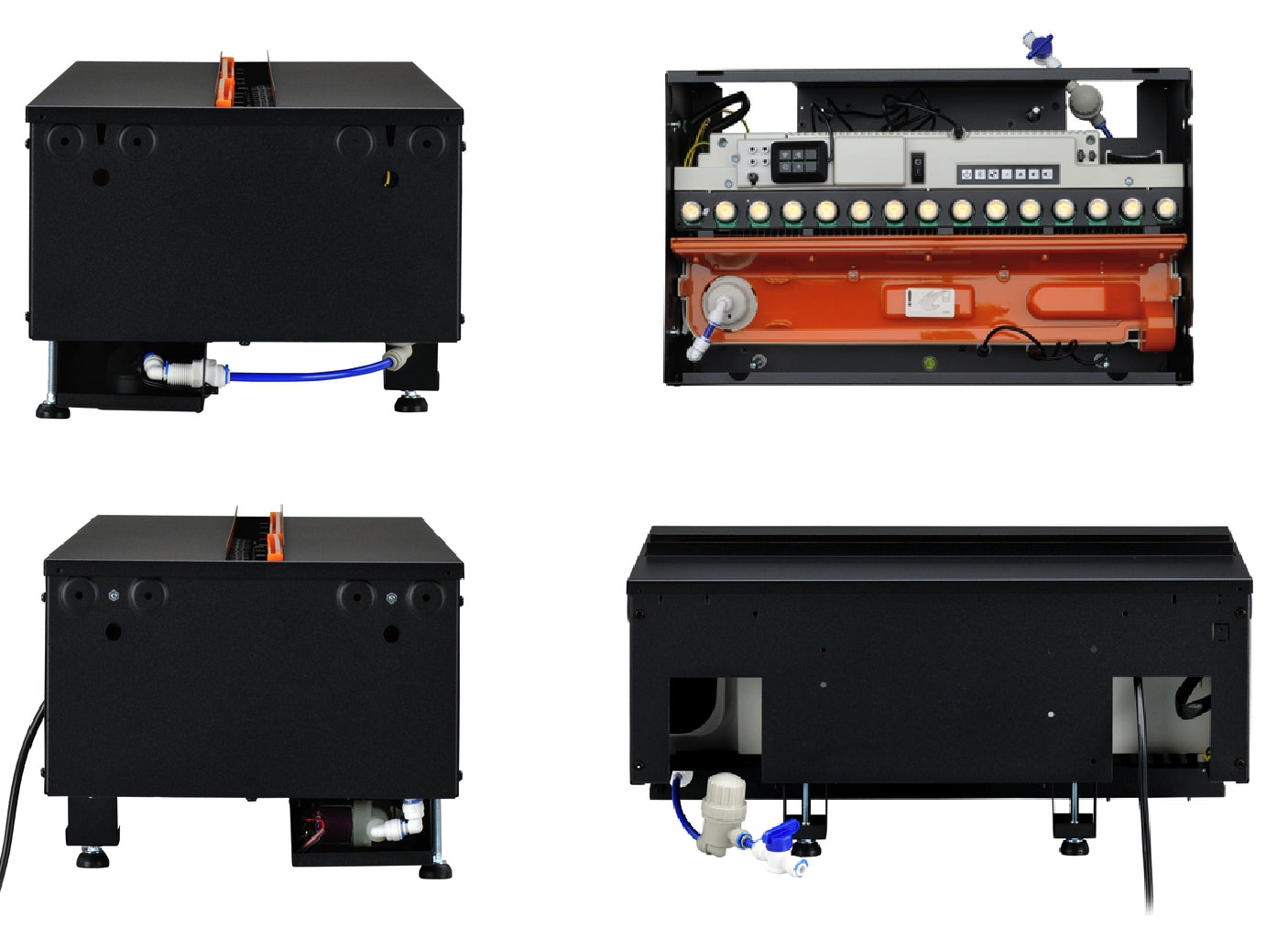 Dimplex Cassette 500 PRO RGB Multi Opti-Myst water vapor fireplace with water supply connection
