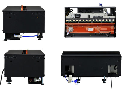Dimplex Cassette 500 PRO RGB Multi Opti-Myst water vapor fireplace with water supply connection