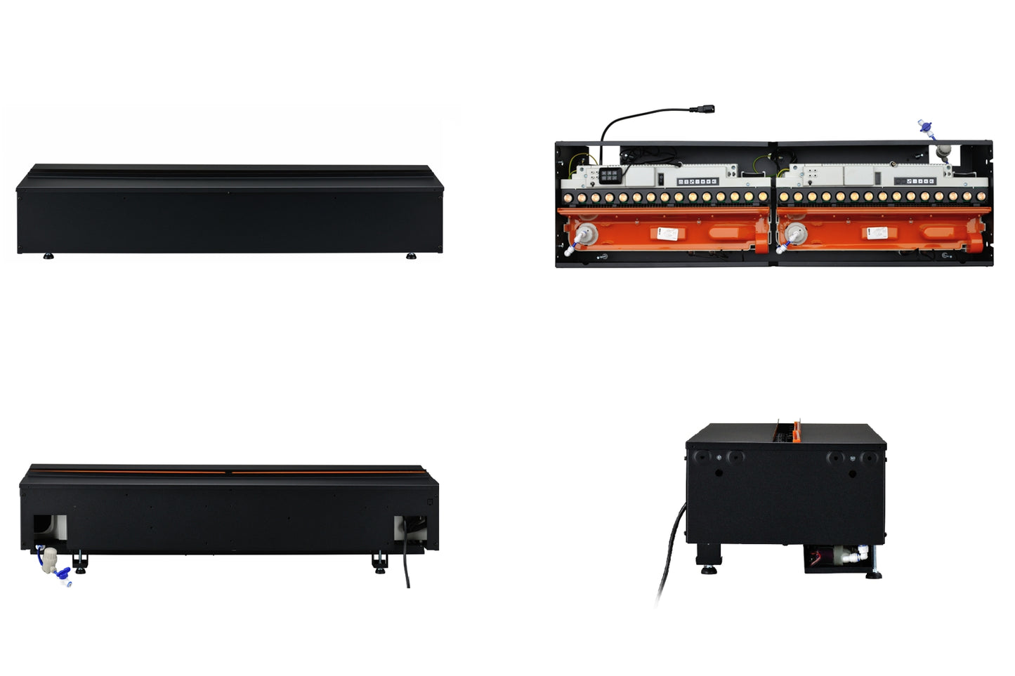 Dimplex Cassette 1000 PRO RGB Multi Opti-Myst water vapor electric fireplace with connection to the water supply