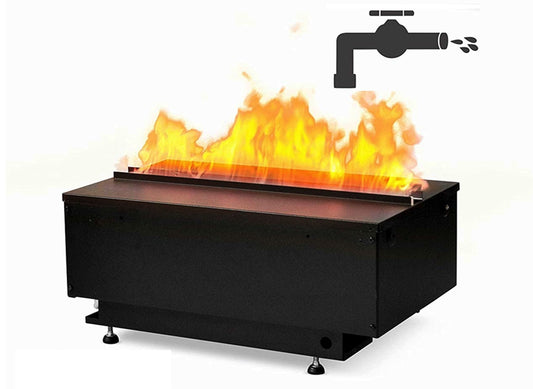 Dimplex Cassette 500 PRO RGB Multi Opti-Myst chimenea eléctrica de vapor con conexión a la red de agua