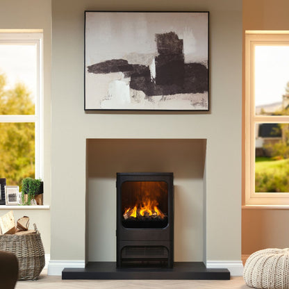 Dimplex Mapleton 80 Opti-Myst Lareira elétrica a vapor de pé com aquecimento (L×A×P) 463×764×442 mm