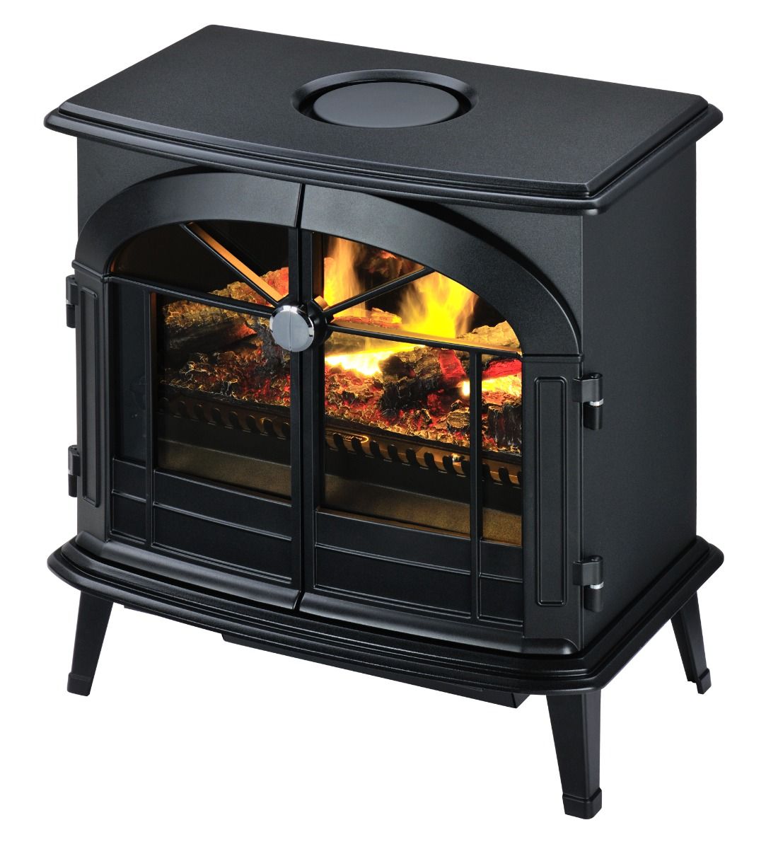 Dimplex Stockbridge — chimenea eléctrica de vapor con calefacción y leños.