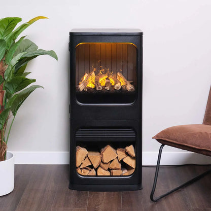 Dimplex Mapleton 100 Opti-Myst Lareira elétrica a vapor de pé com aquecimento (L×A×P) 463×965×443 mm