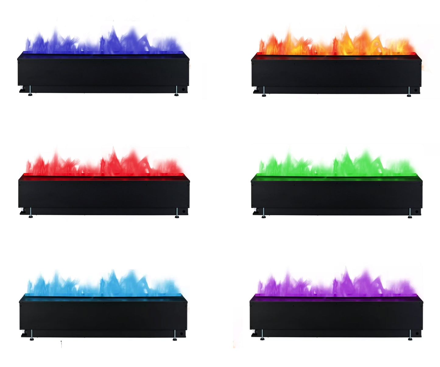 Dimplex Cassette 1000 PRO RGB Multi Opti-Myst water vapor electric fireplace with connection to the water supply