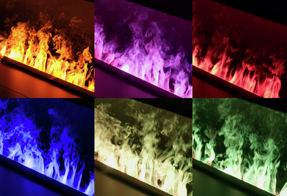 Dimplex Cassette 500R Retail RGB Multi Opti-Myst water vapor electric fireplace