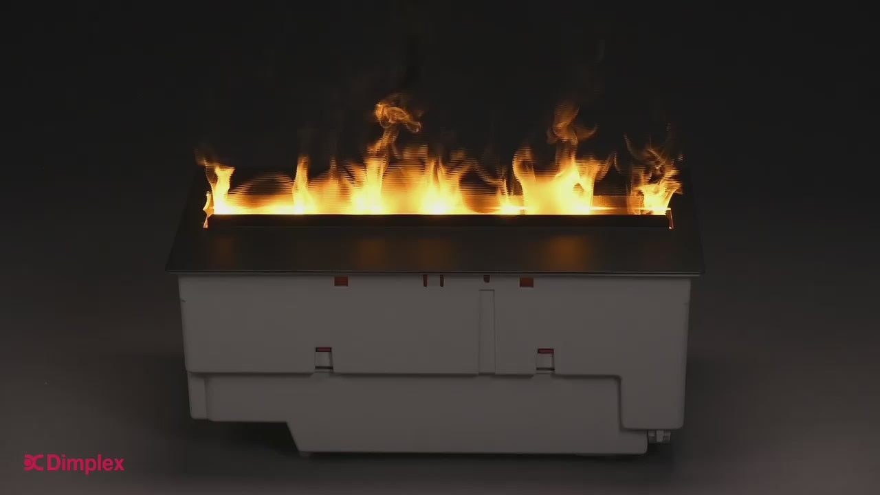 Vídeo de la chimenea eléctrica empotrable de vapor Dimplex Cassette 400 LED Opti-Myst